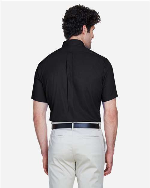 Chemise en sergé à manches courtes Optimum
