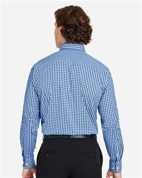 Devon & Jones CrownLux Performance® Men's Gingham Shirt