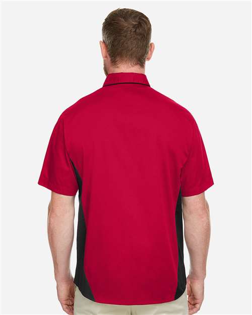 Chemise à manches courtes colorblock Flash IL pour homme