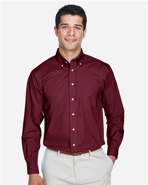 Solid Broadcloth Non-Iron Performance