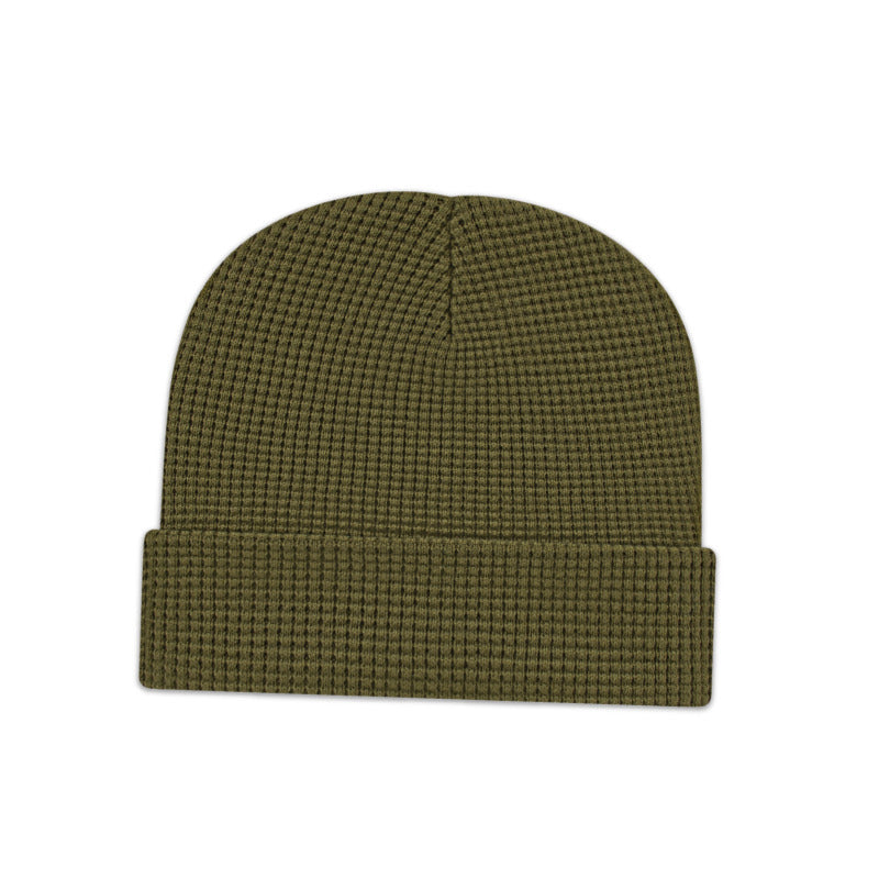 Tricot gaufré avec revers