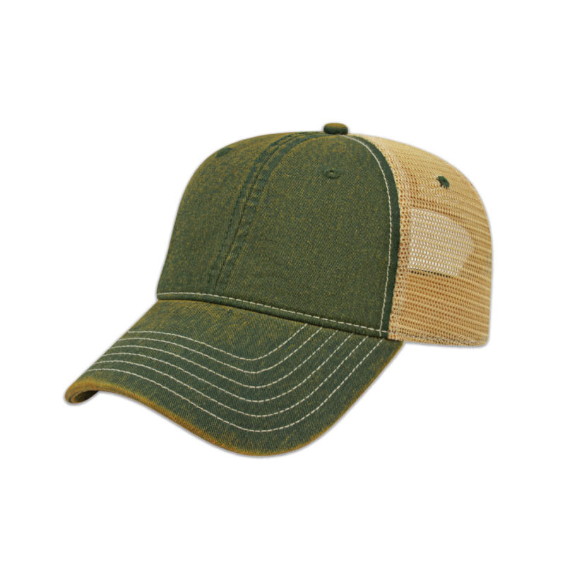 Premium Vintage Washed Mesh Back Cap