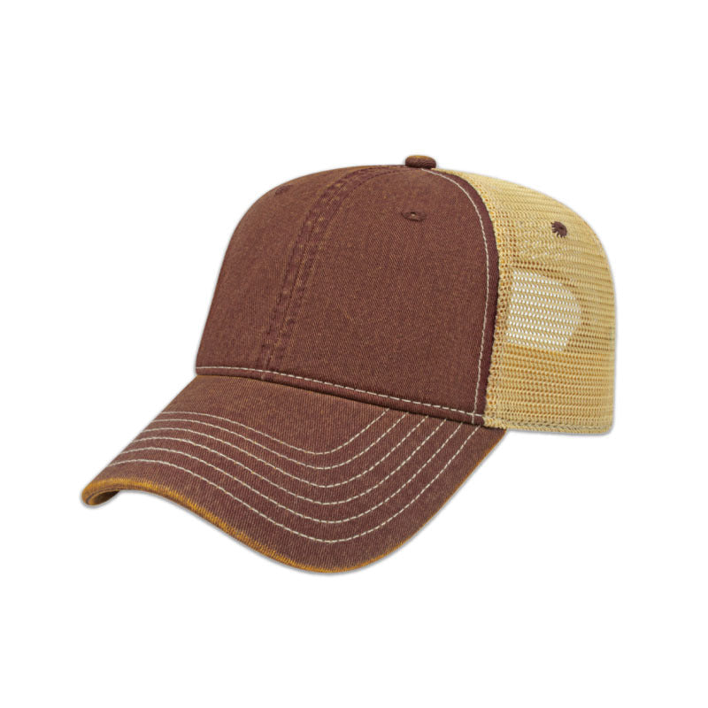 Premium Vintage Washed Mesh Back Cap