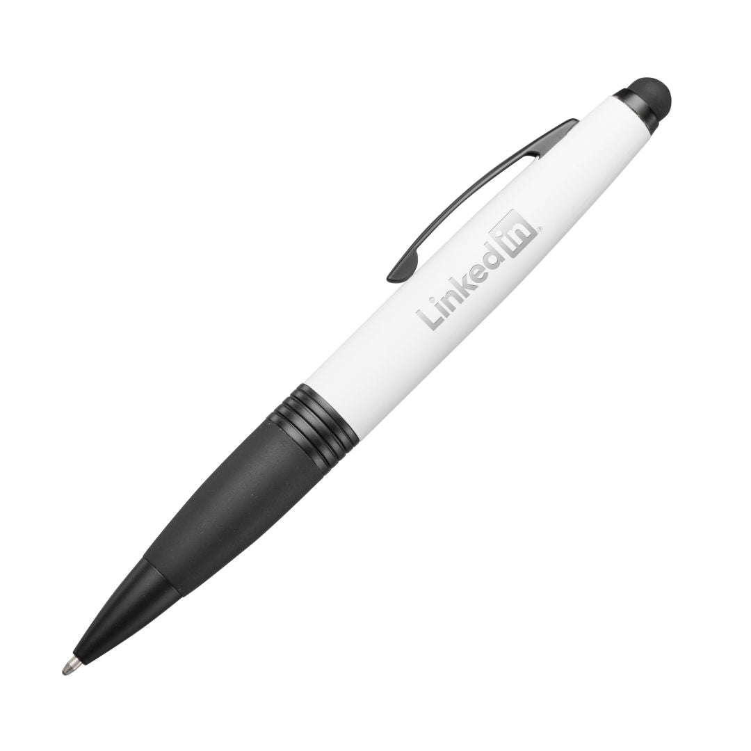Stylo métallique Munro Twist avec stylet