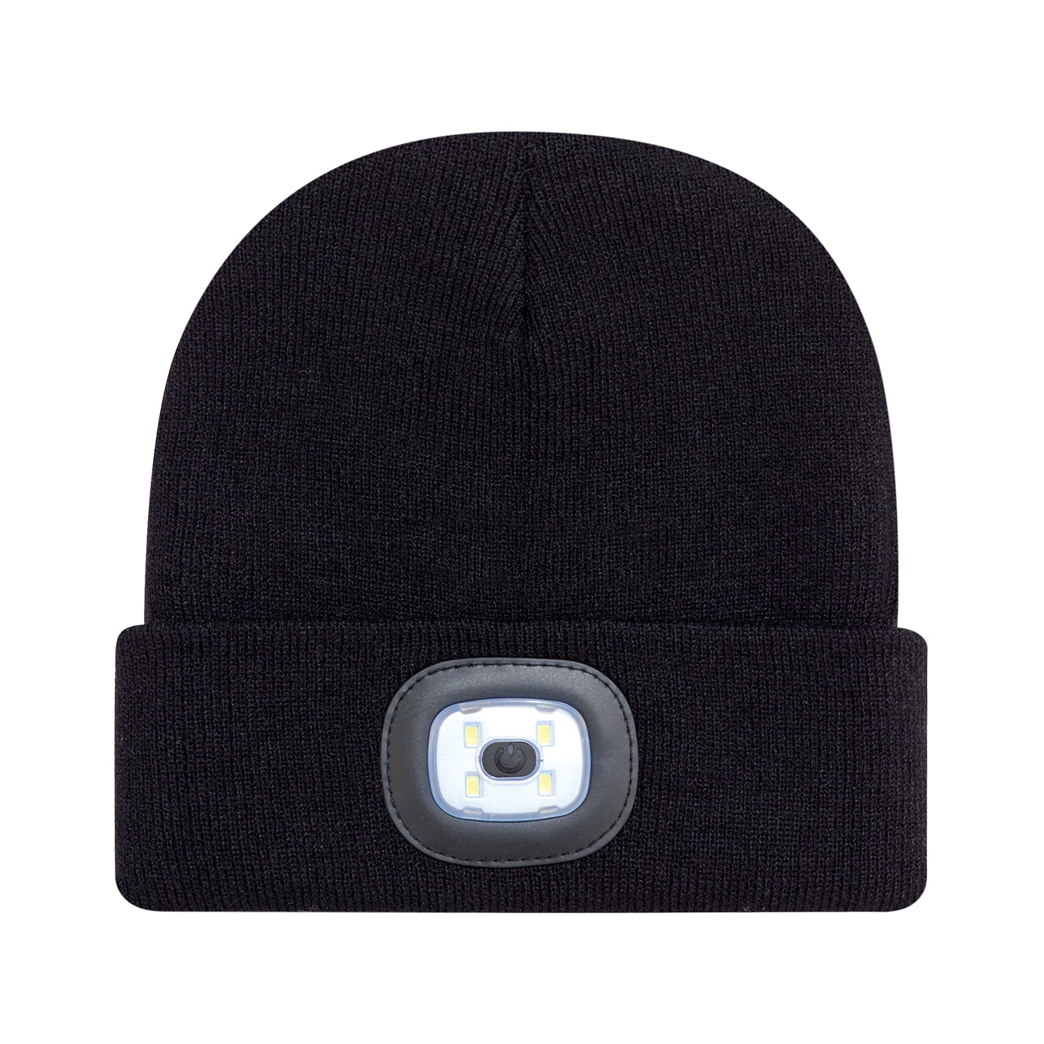 Tuque à revers avec lumière LED