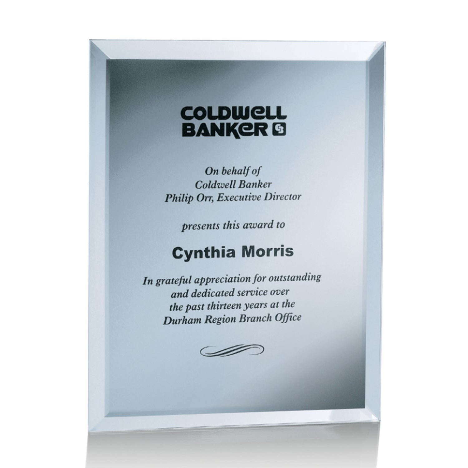 Mirror Plaque - Silver