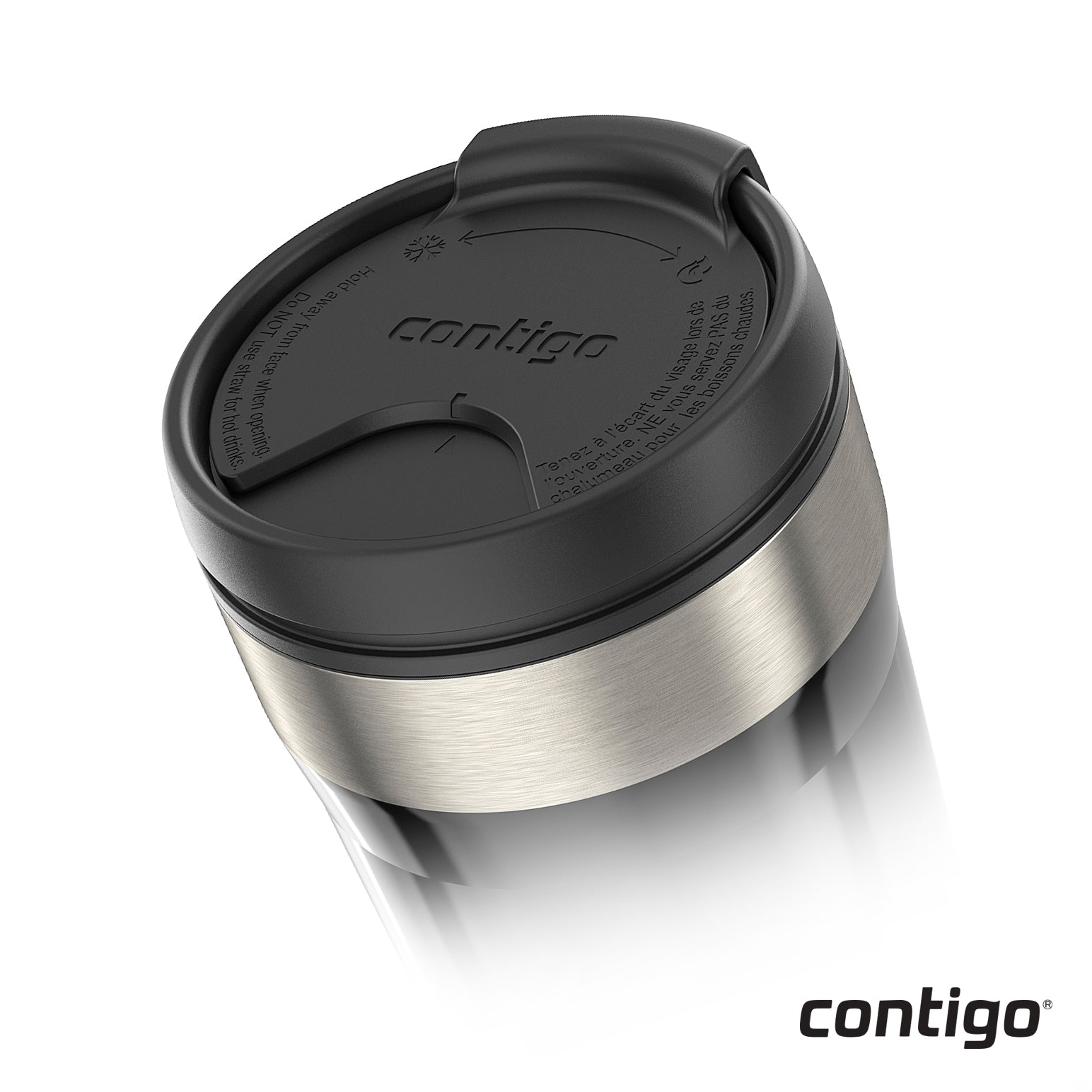 Contigo® Uptown™ Dual-Sip SS Tumbler 18oz