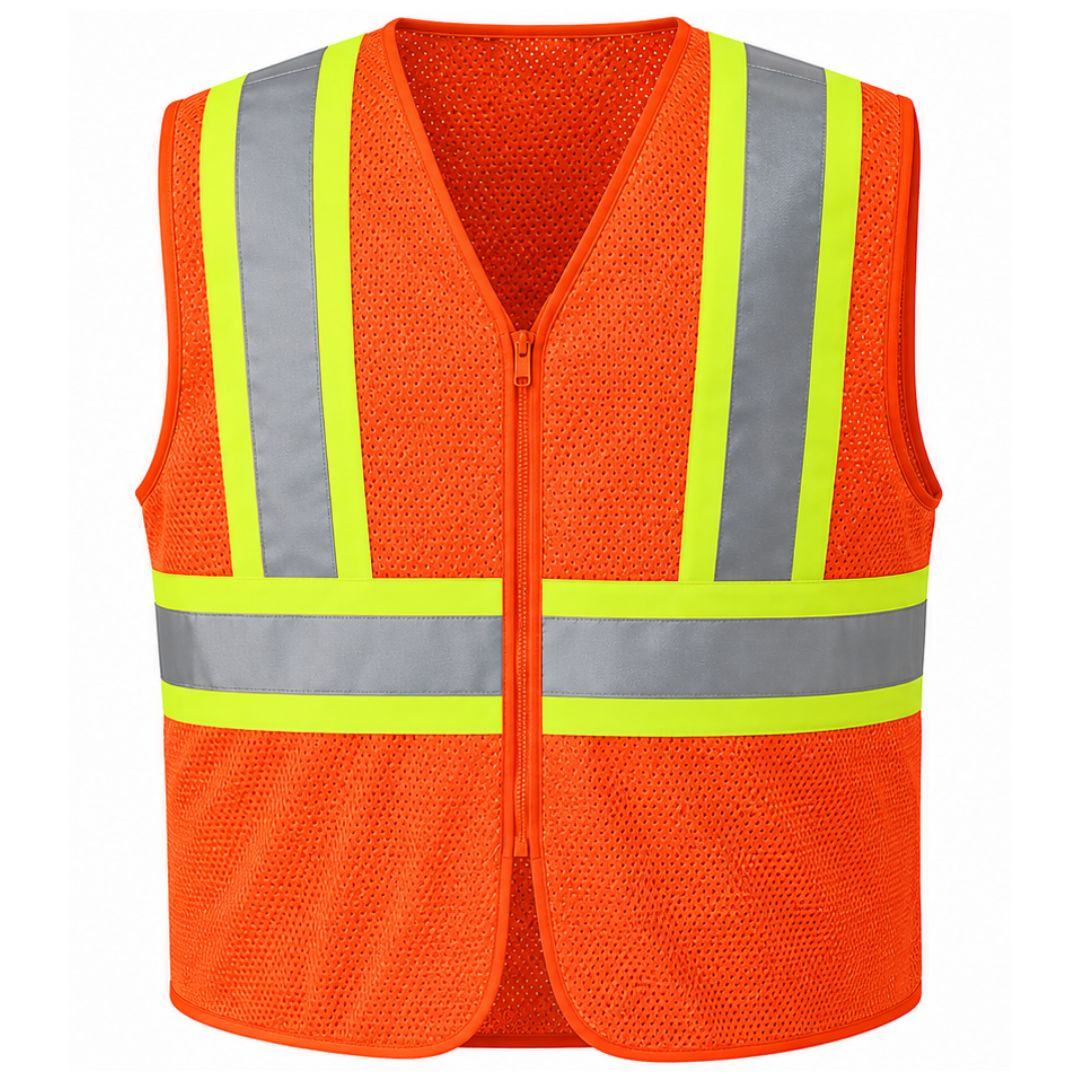 Zipper Safety Vests