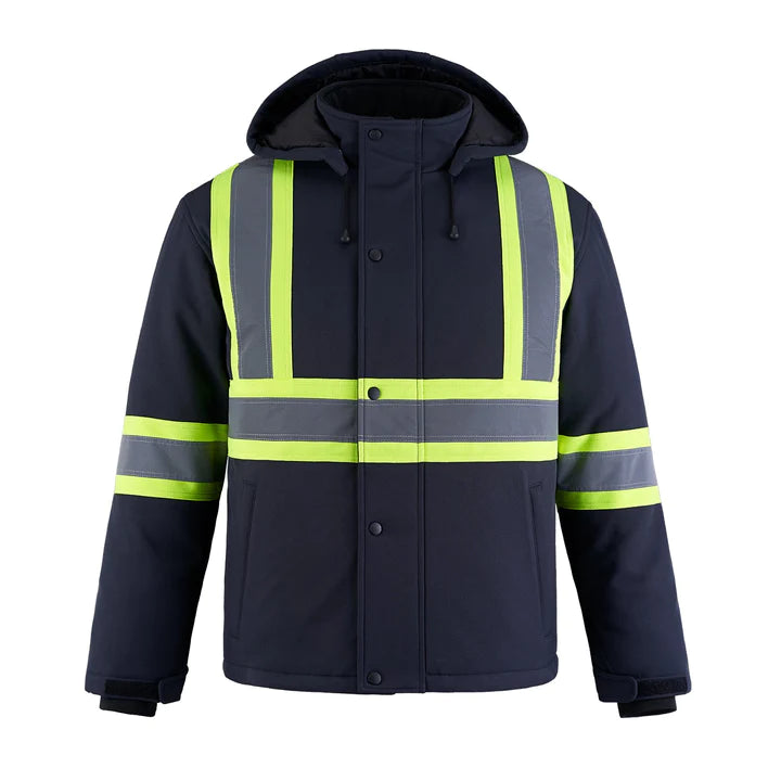 Freightliner Hi-Vis Insulated Softshell Jacket