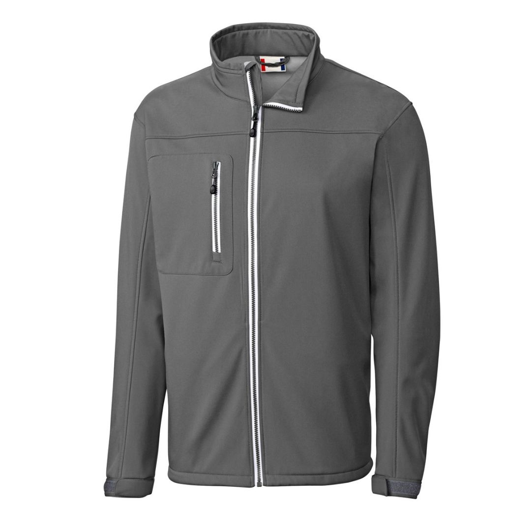 Telemark Recycled Stretch Softshell Mens Full Zip Jacket