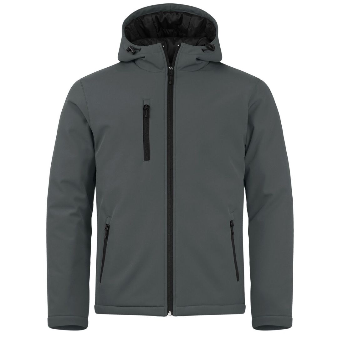 Equinox Insulated Softshell Mens Full Zip Hooded Jacket