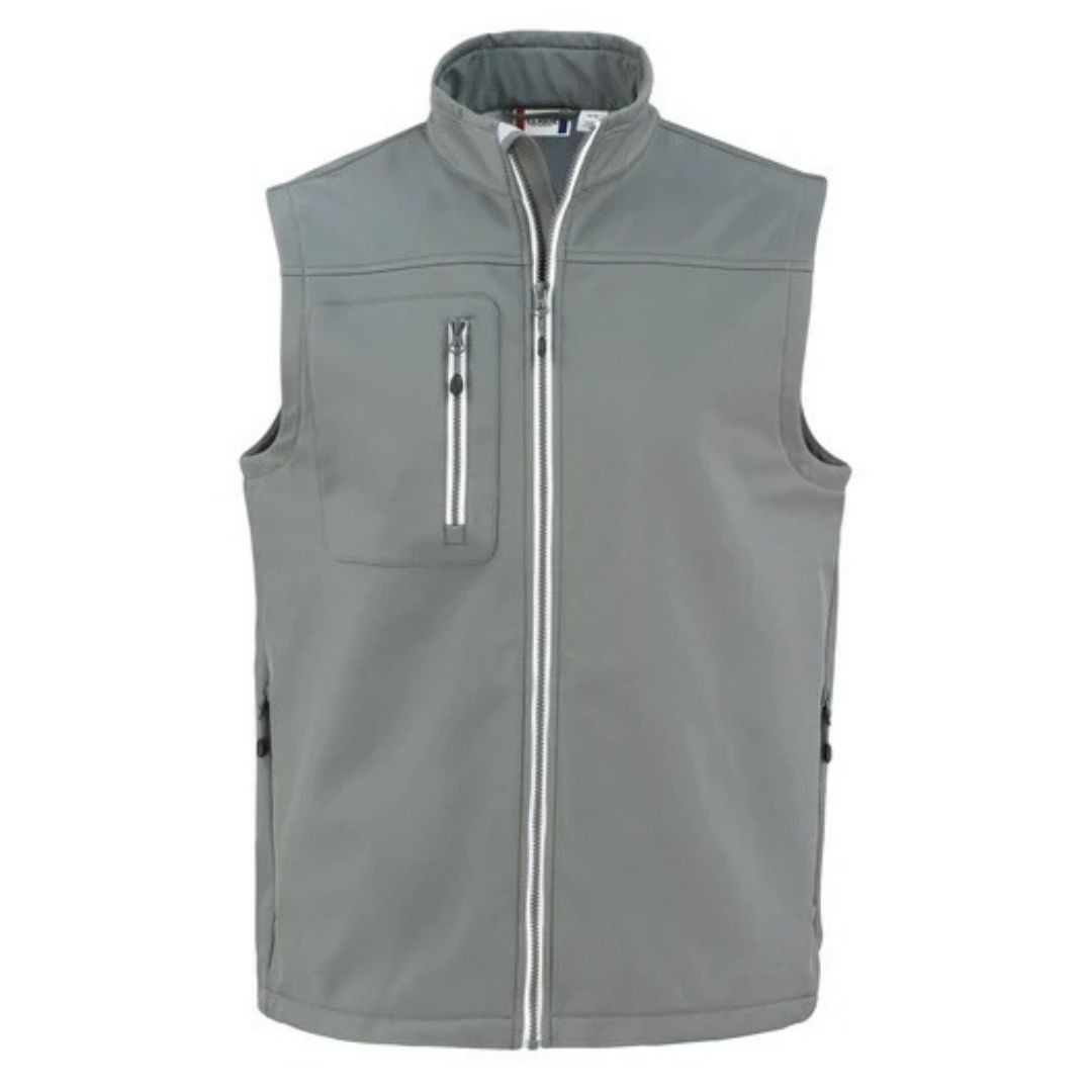 Telemark Recycled Stretch Softshell Mens Full Zip Vest