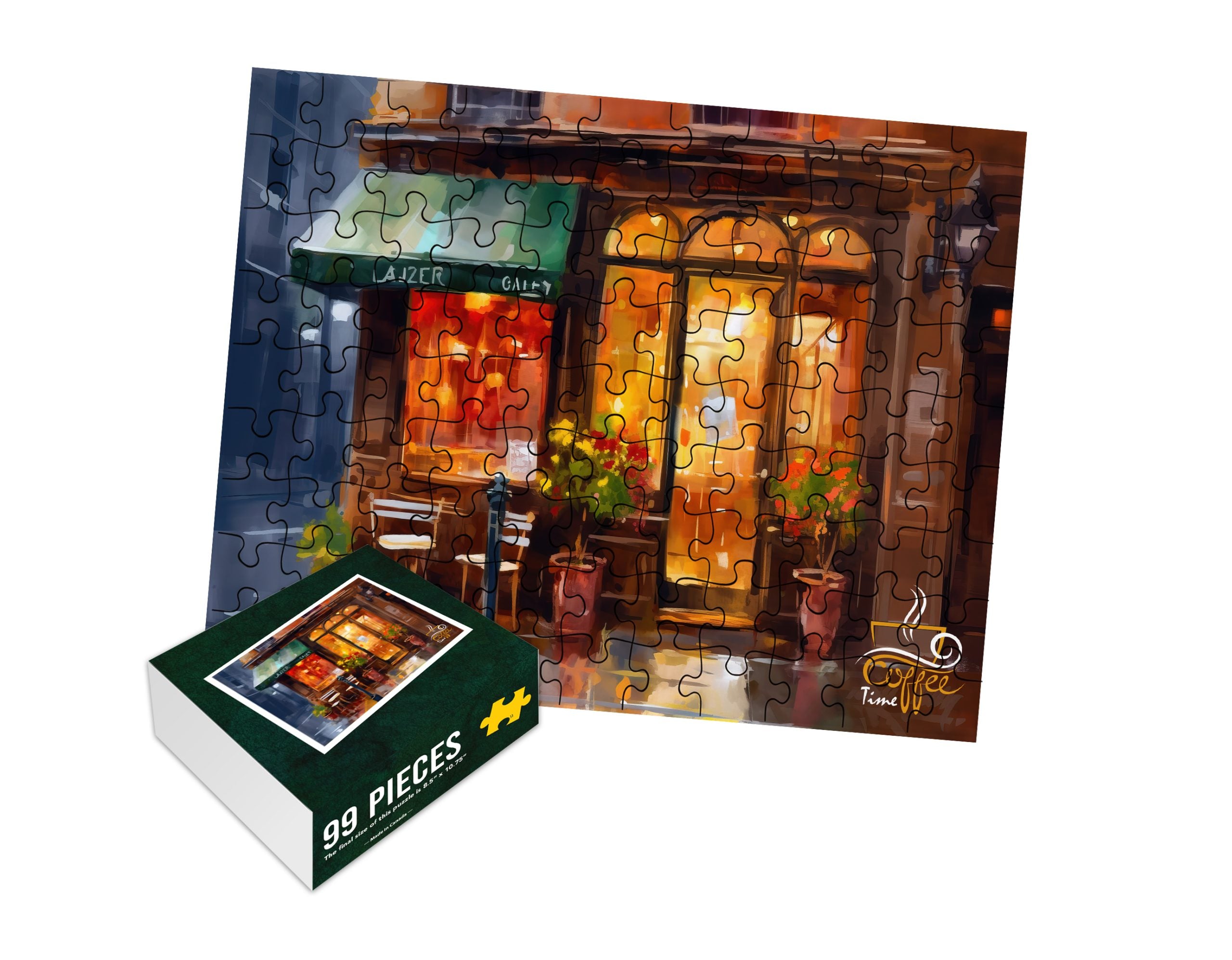 Puzzles personnalisés avec coffret cadeau