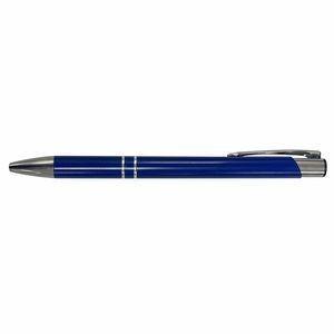 HAMILTON2 Aluminum Barrel, Metallic clip Plunger Action Ball Point Pen