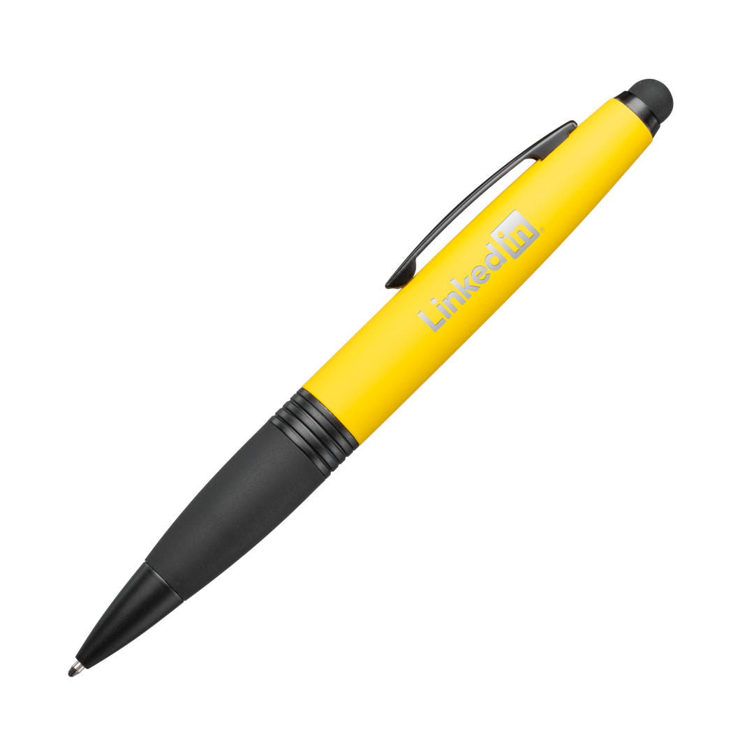 Stylo métallique Munro Twist avec stylet