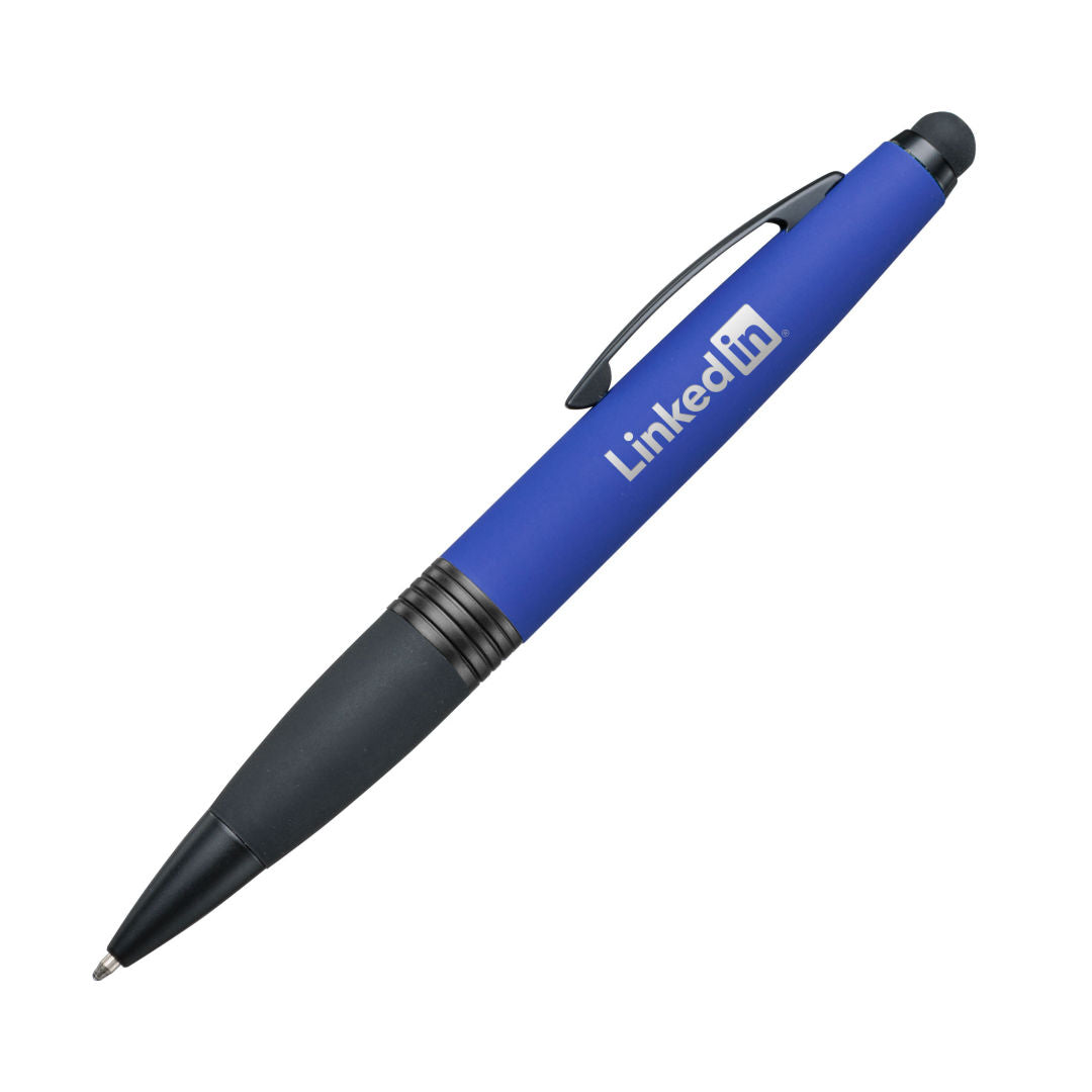 Stylo métallique Munro Twist avec stylet