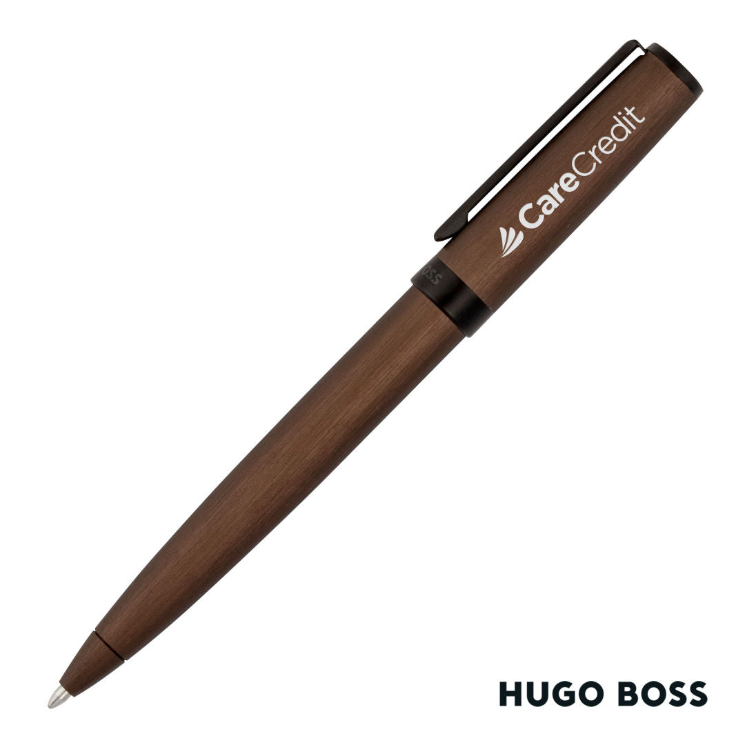 Hugo Boss® Gear Brushed Ballpoint Pen
