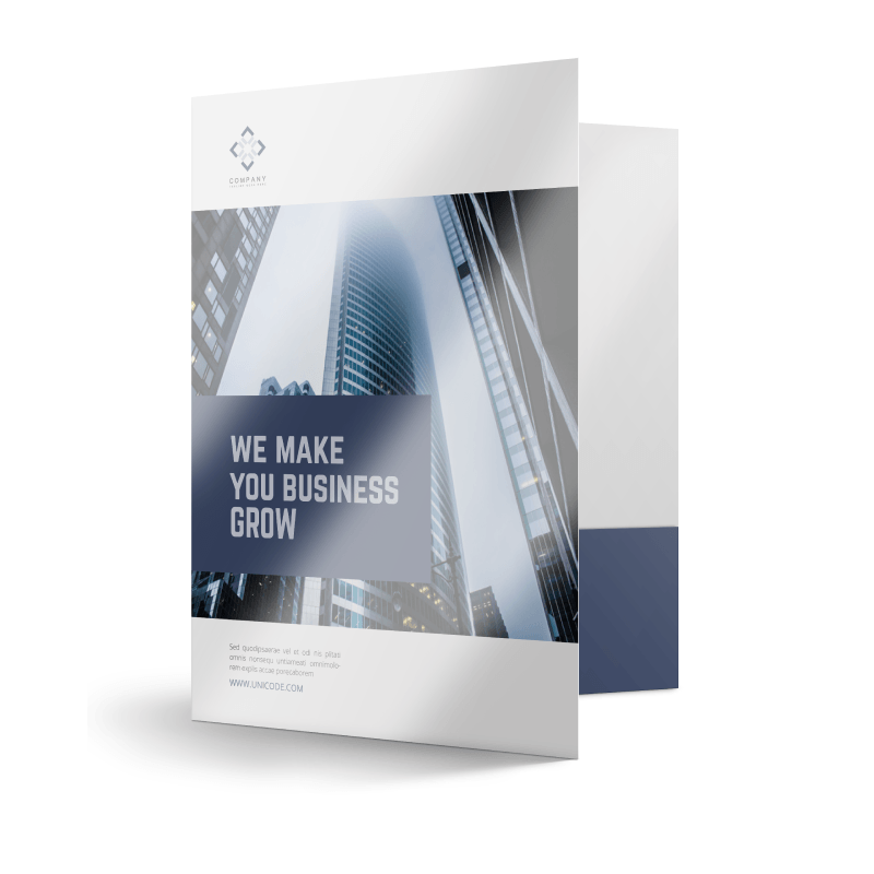 Matt Laminated Presentation Folders