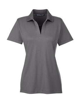 Devon & Jones Crown Lux Performance™ Ladies' Plaited Polo