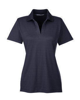 Devon & Jones Crown Lux Performance™ Ladies' Plaited Polo