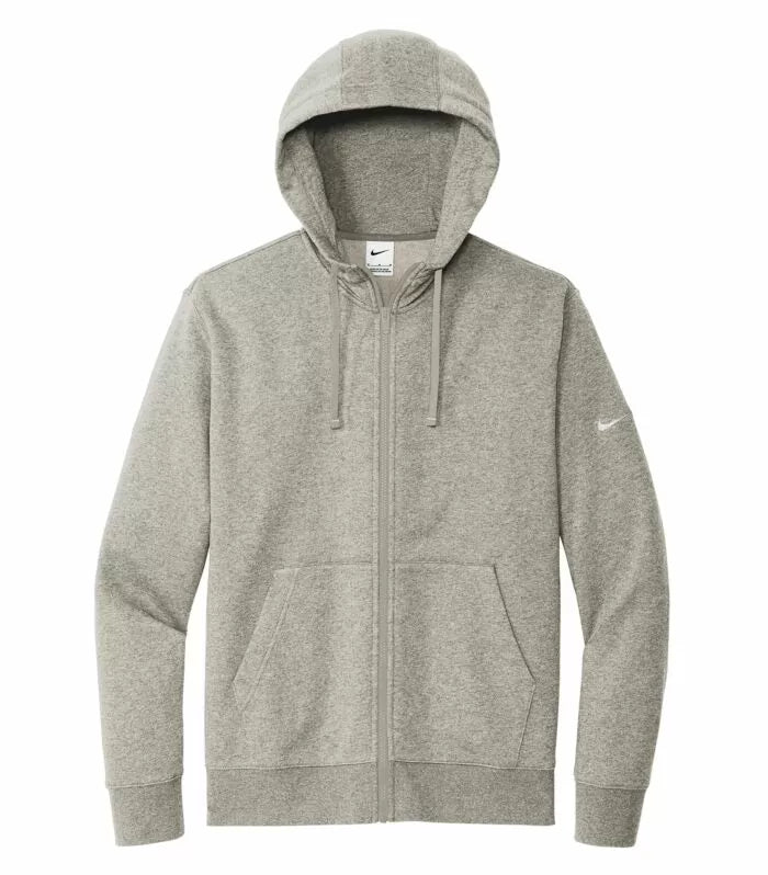 Men's Nike Club Fleece Sleeve Swoosh Full Zip Hoodie