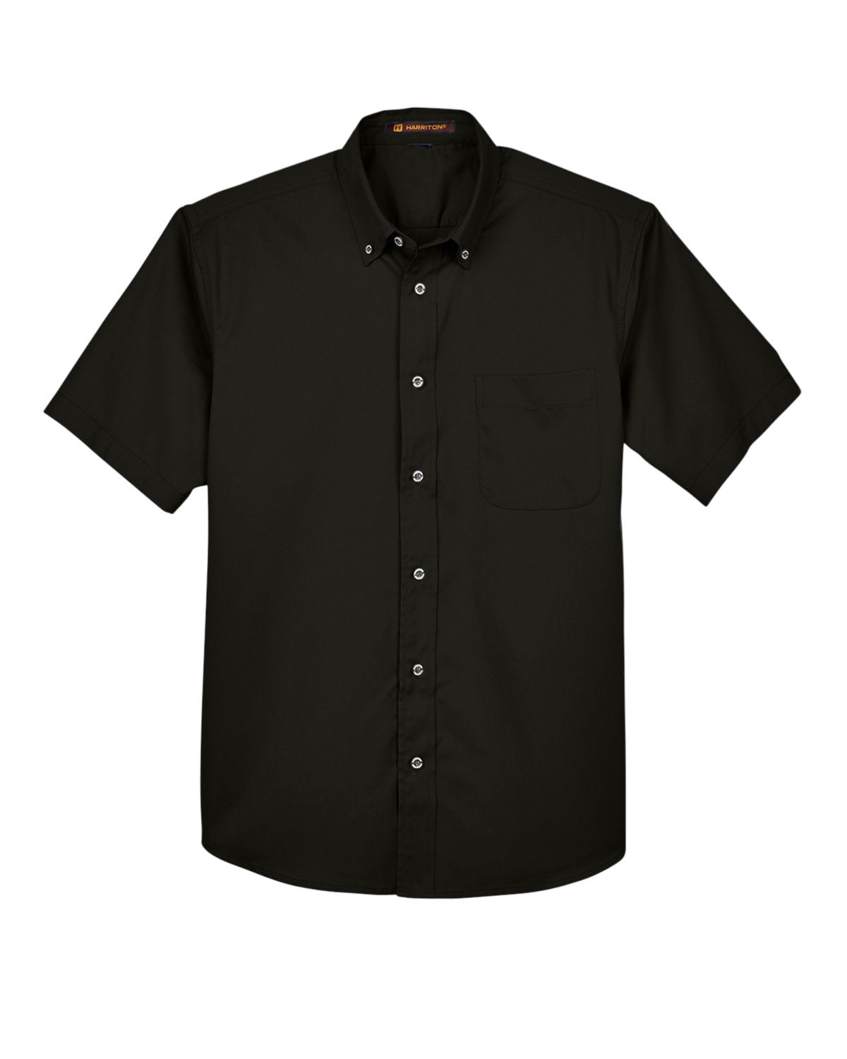 Men's Easy Blend™ Short-Sleeve Twill Shirt with Stain-Release