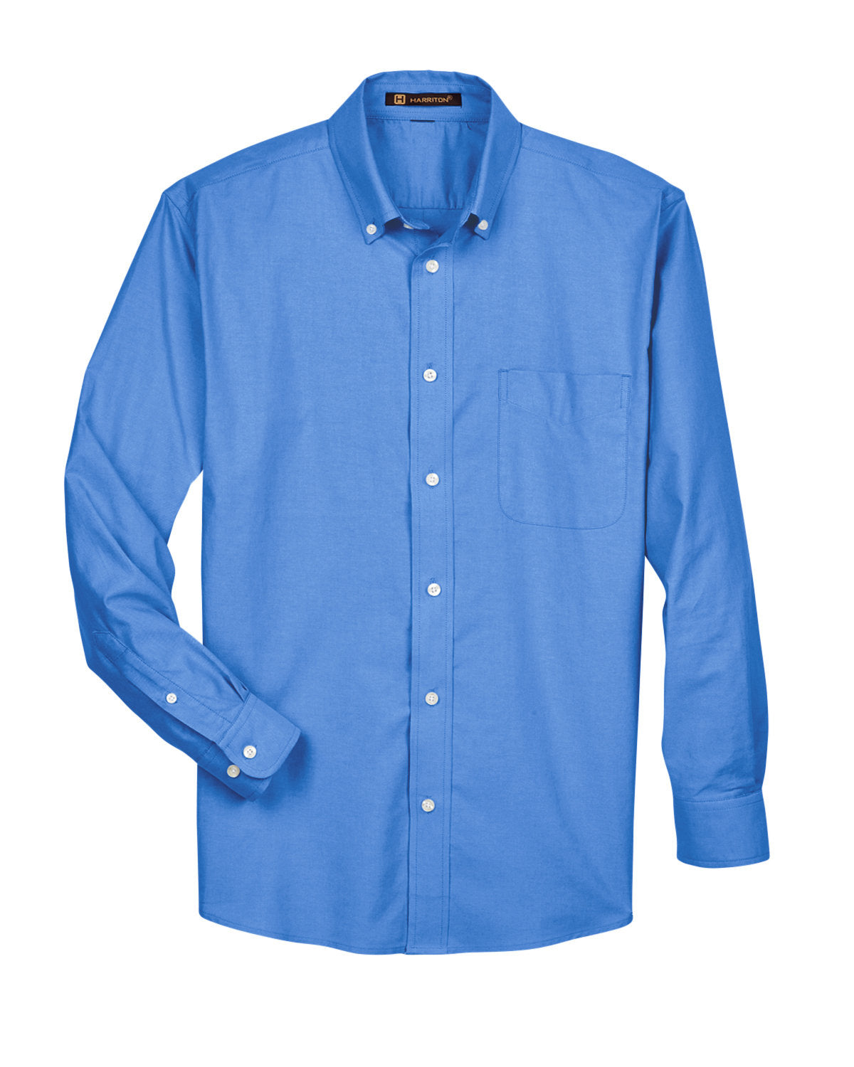 Men's Long-Sleeve Oxford with Stain-Release