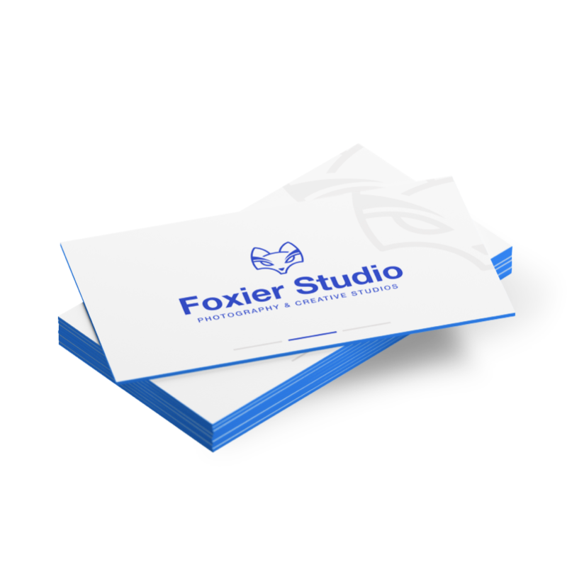 Painted Edge Business Cards (Extra Thick)
