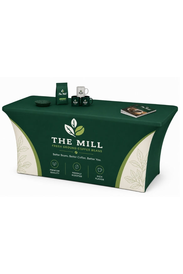 6' Standard Table Throw (Full-Color Front Only)