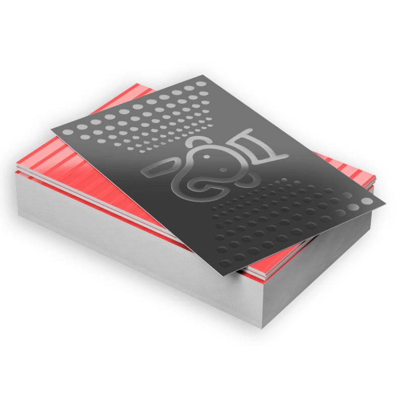 Soft touch Spot UV Premium Business Cards