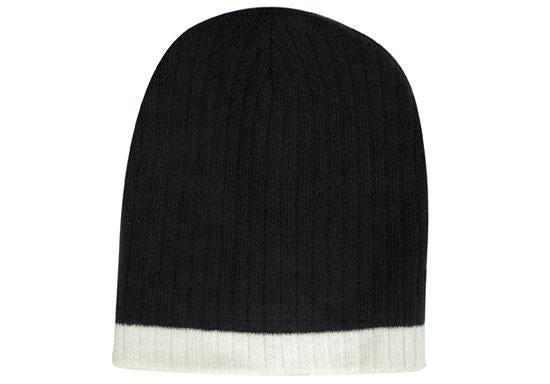 Bonnet torsadé bicolore - Toque