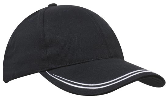 Coton épais brossé avec bordure sandwich