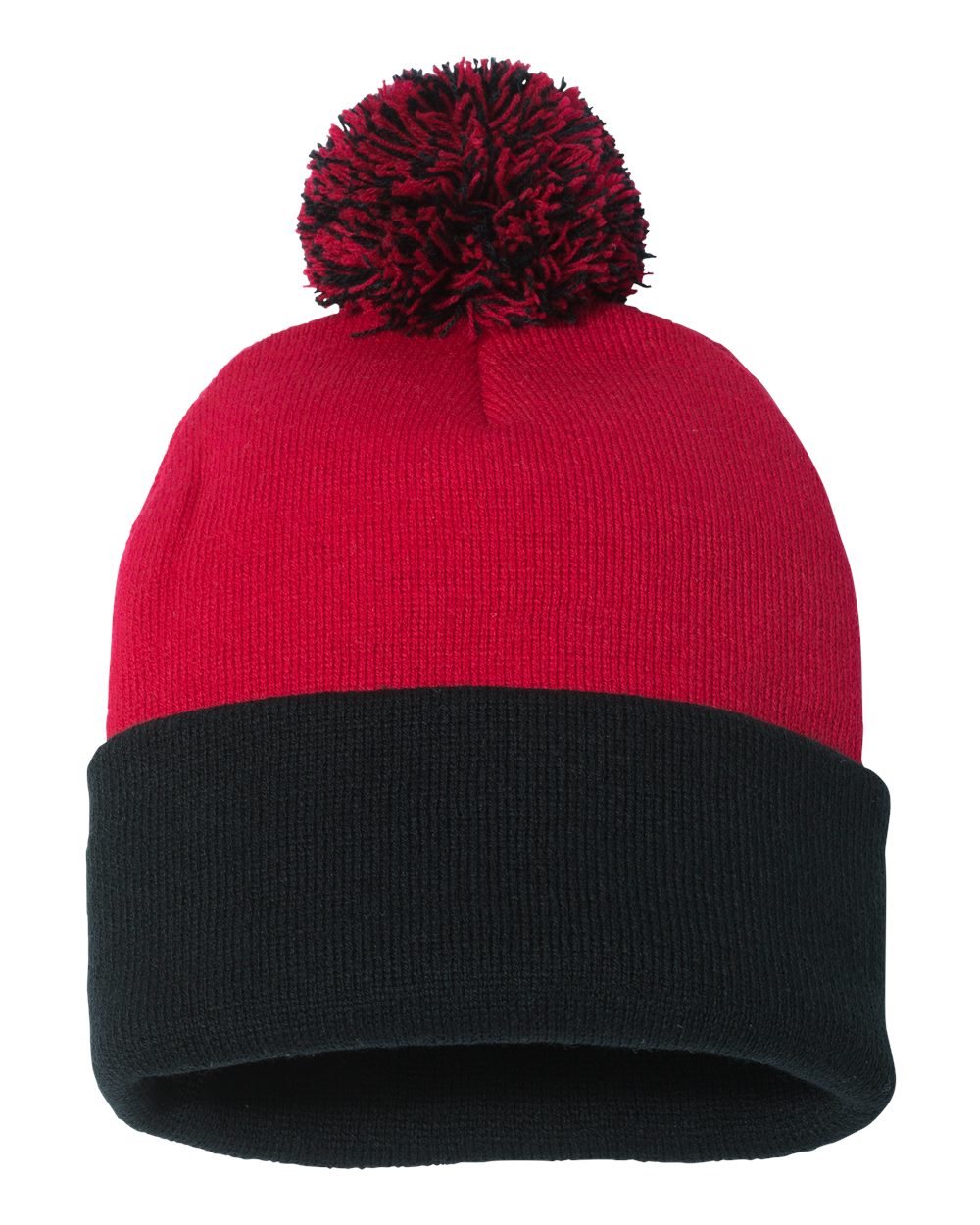 Pom-Pom 12" Knit Beanie