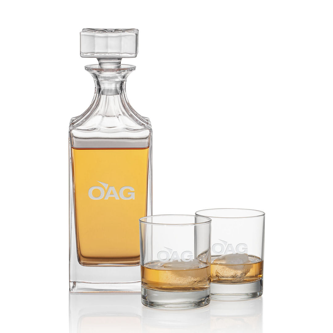 Chelsea Decanter set-2 OTR Glasses