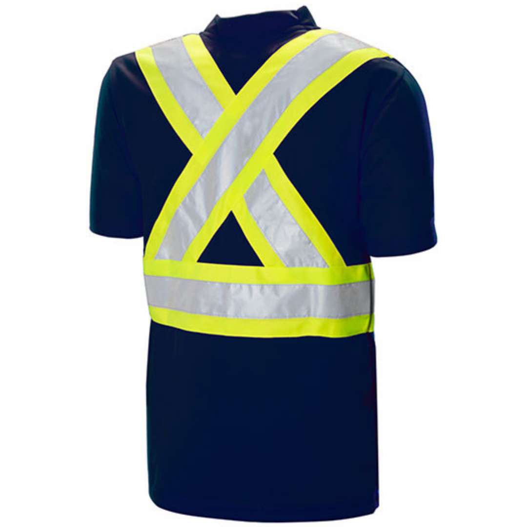 Traffic T-Shirt, Polyester, 4" Refl. Tape