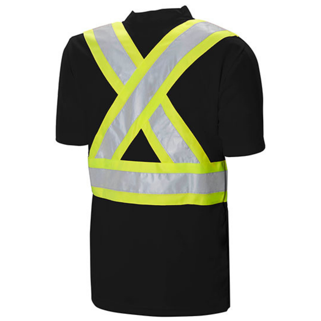 Traffic T-Shirt, Polyester, 4" Refl. Tape