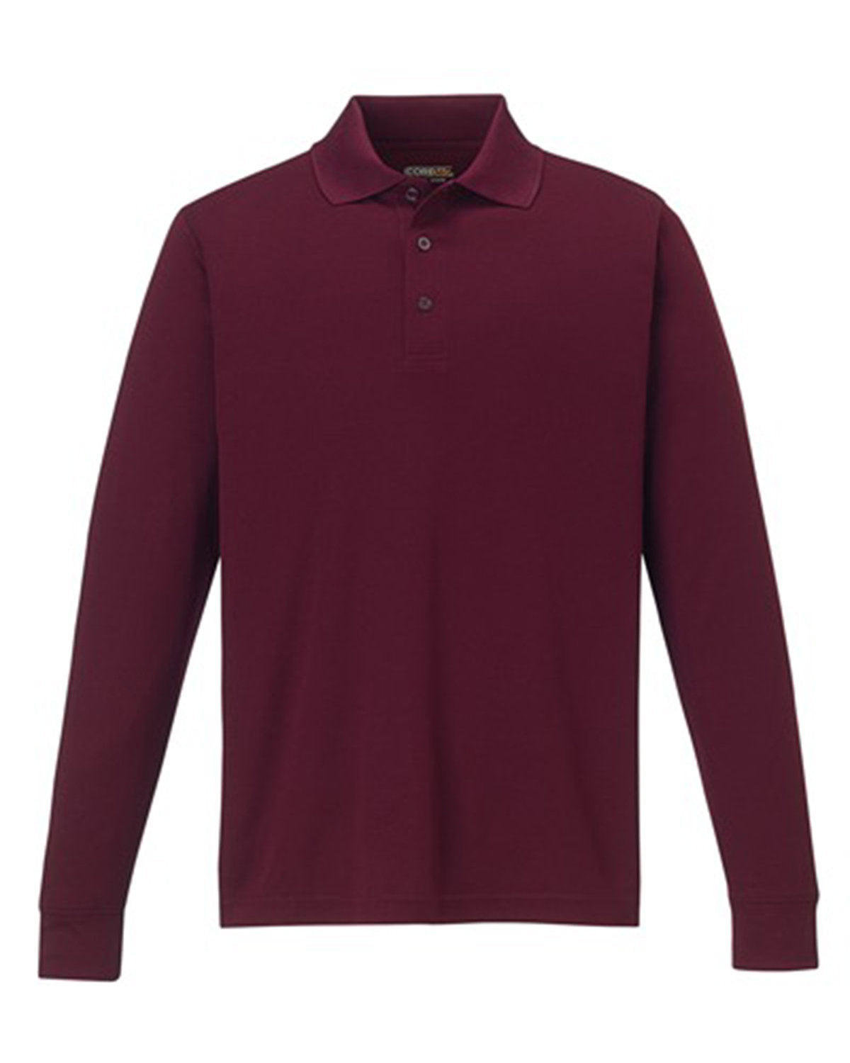Core 365 Men's Pinnacle Performance Long-Sleeve Piqué Polo