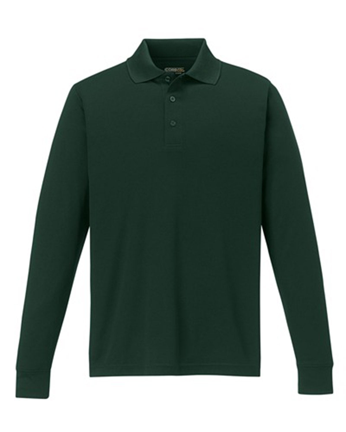 Core 365 Men's Pinnacle Performance Long-Sleeve Piqué Polo