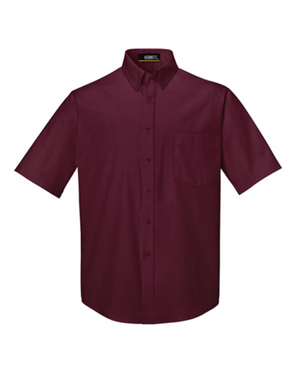 Chemise en sergé à manches courtes Optimum