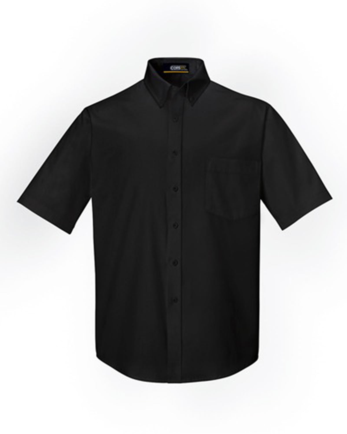 Chemise en sergé à manches courtes Optimum