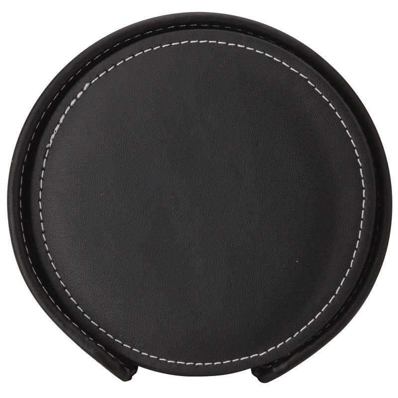Domanda Leather 4 Coaster Set