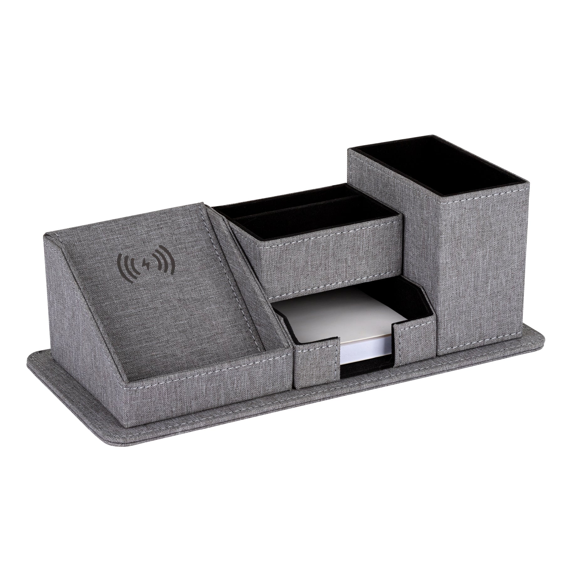 Organiseur de bureau avec chargeur sans fil Amridge