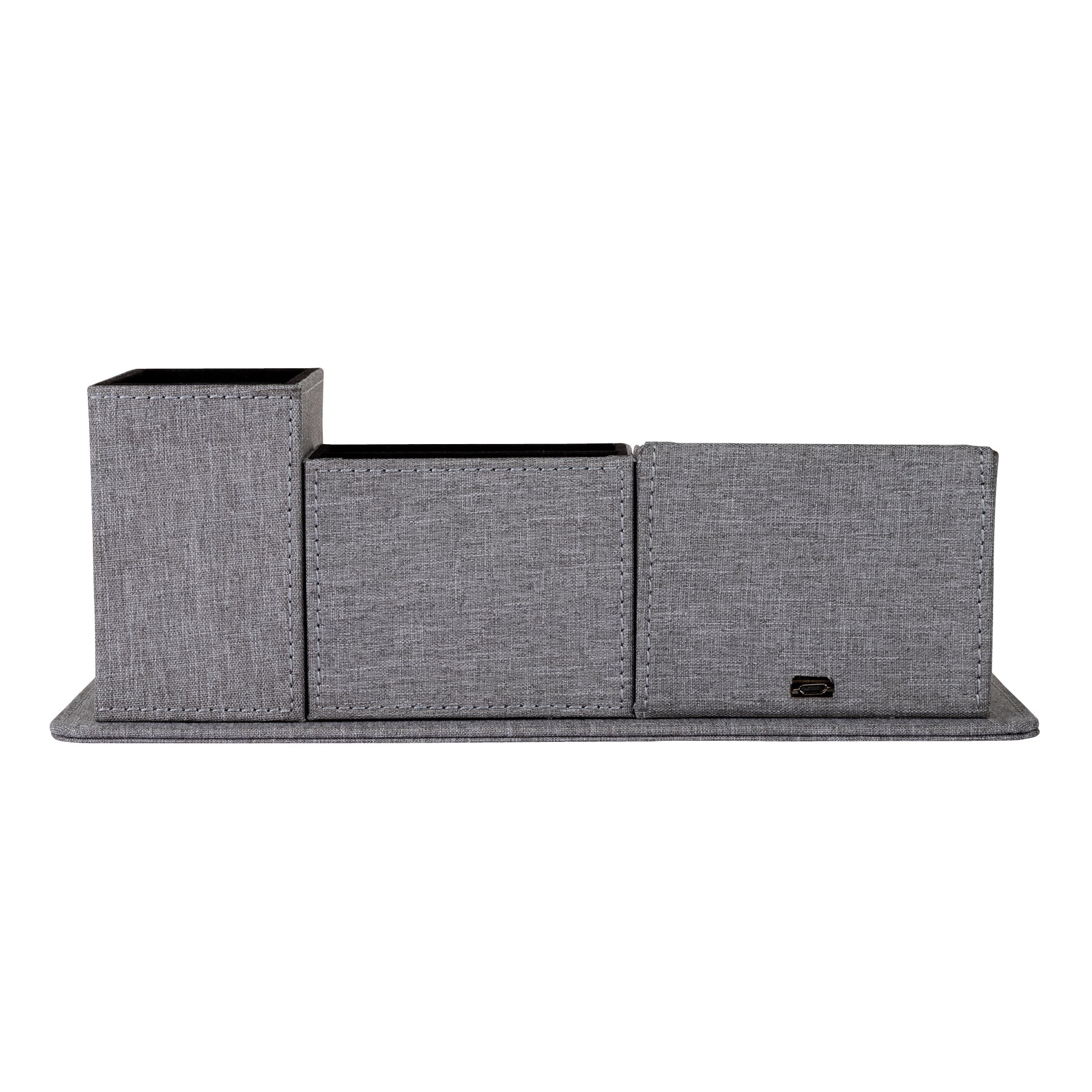 Organiseur de bureau avec chargeur sans fil Amridge