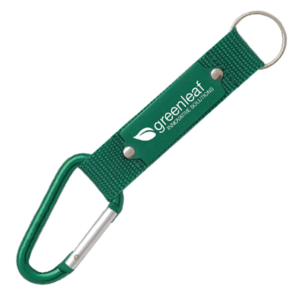 Strap Happy Carabiner Keychain