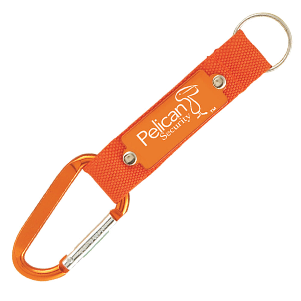 Strap Happy Carabiner Keychain