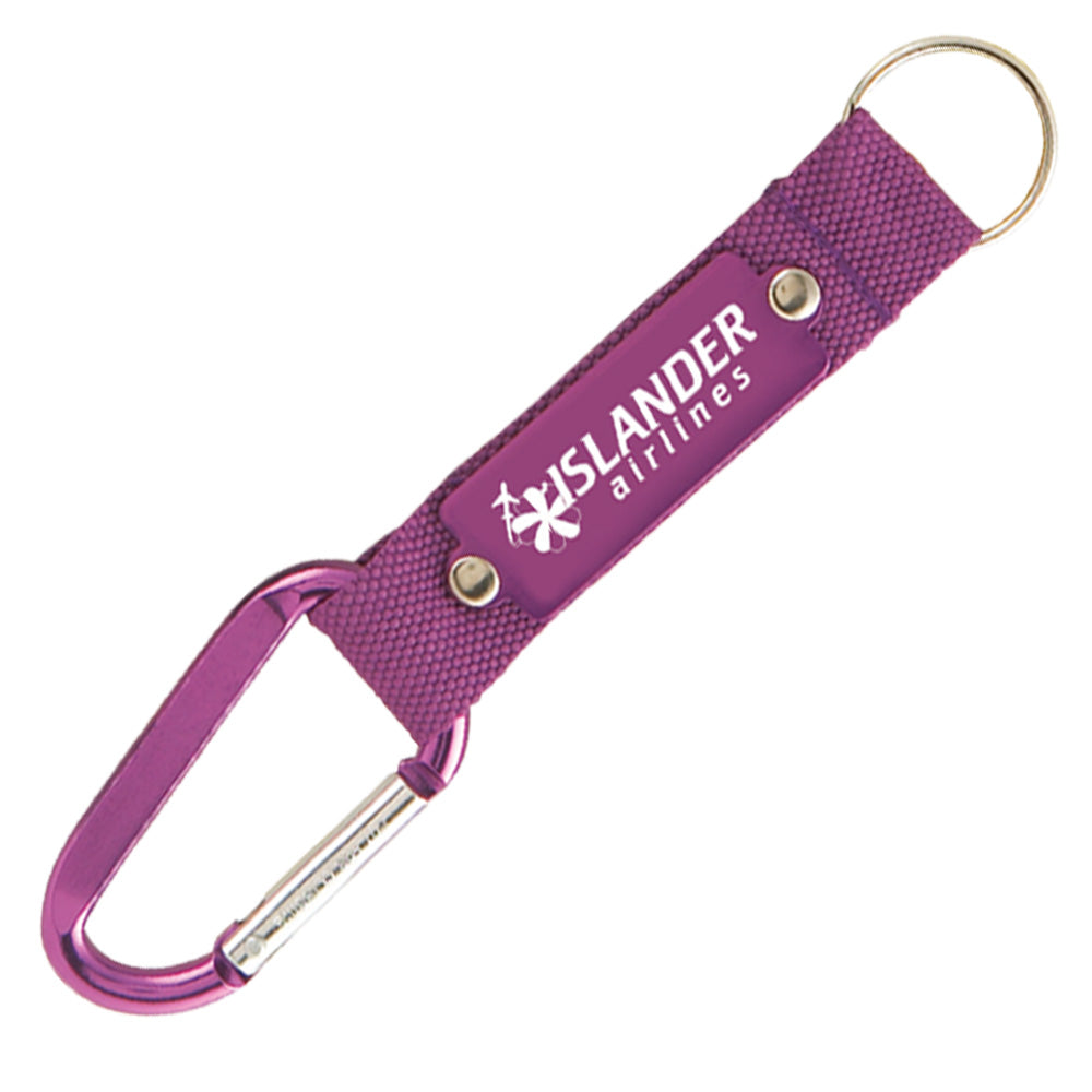 Strap Happy Carabiner Keychain