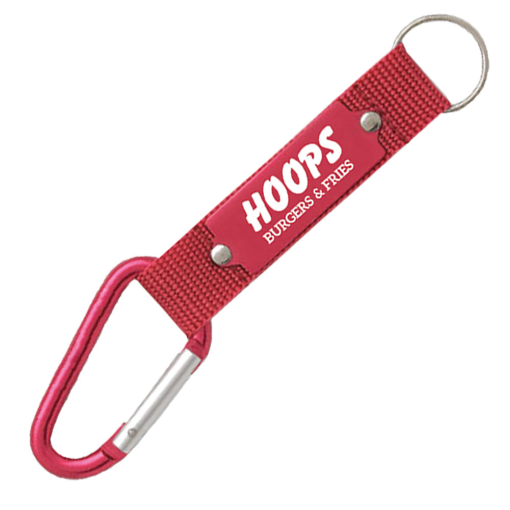 Strap Happy Carabiner Keychain