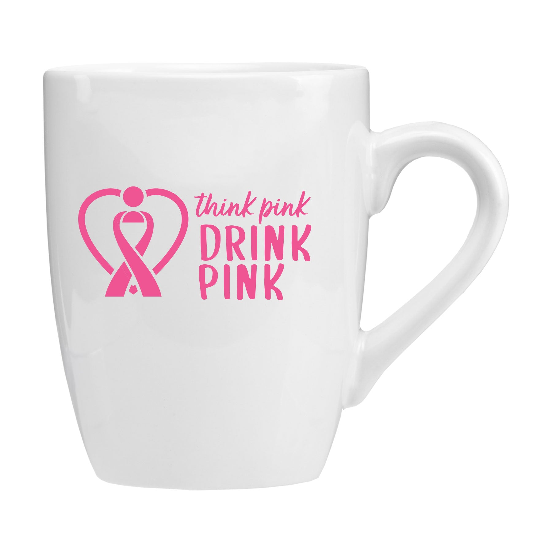 14oz Ceramic Bistro Mug - White