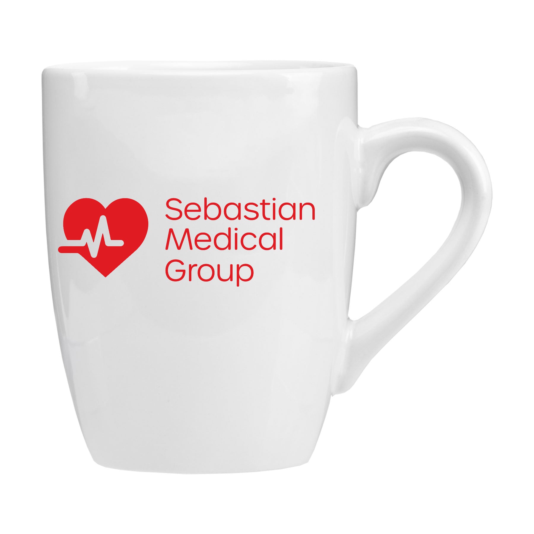 14oz Ceramic Bistro Mug - White