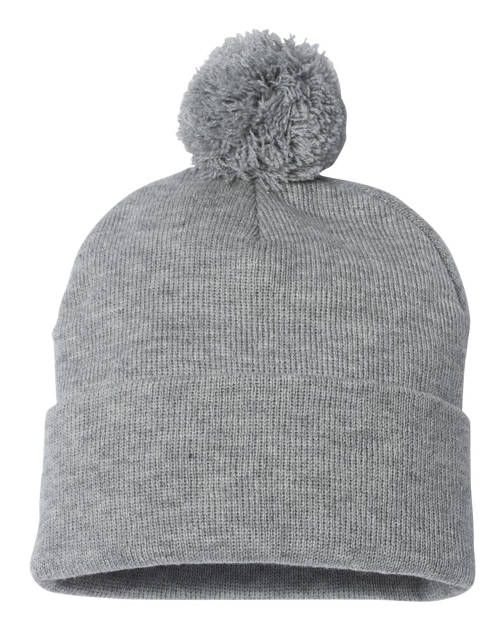 Pom-Pom 12" Knit Beanie